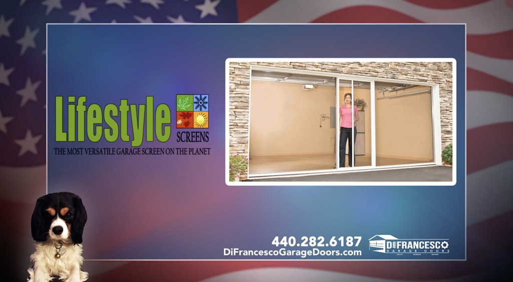 Lifestyle Screens Lorain County Dealer Difrancesco Garage Door